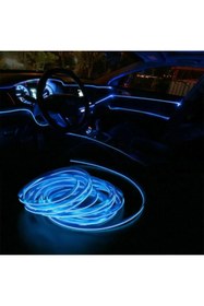 Resim Unichrome Araç Içi Aydınlatma Ip Şerit Torpido Led Ip Neon Dekoratif Mavi 2 Metre 