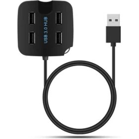 Resim Xinhang Usb3.0 Hub Yüksek Hız 4 Bağlantı Noktası USB Hub USB Splitter Adaptörü Güç Kaynağı Mac Notebook Dizüstü Dizüstü Masaüstü Için Telefon Tutucu (Yurt Dışından) 