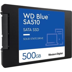 Resim WD 500GB Blue WDS500G3B0A 2.5" 560MB-530MB-S Sata SSD Harddisk 