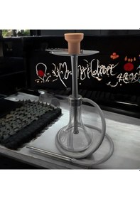 Resim Komple Çelik Motifli Şişe Nargile,çelik Nargile Takımı,nargile 