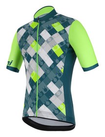 Resim Santini Ironman SS Jersey Erkek Kısa Kol Forma 9I94075RVIS Ironman VIS Design - GRİ / XS 