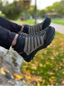 Resim Erkek Trekking Kürklü Soğuk Ve Suya Dayanıklı Fermuarlı Bot jotauzunbot 
