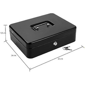 Resim Mühlen Cash Box CB300 Fonksiyonel Taşınabilir Anahtarlı Para Çekmecesi 