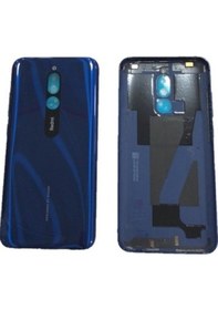 Resim Senalstore Xiaomi Redmi 8 Kasa Arka Kapak Batarya Kapağı Yan Tuş - Kırmızı 