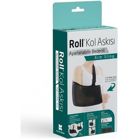 Resim Roll Kol Askısı Hava Alan File Kumaş Ayarlanabilir Bedenli 