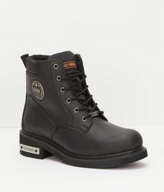 Resim Harley-davidson 025m100128 Jım Erkek Bot - Siyah Deri-siyah Deri 