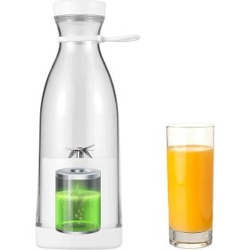 Resim Ulu Pazarlama USB Şarjlı Mini Blender Taşınabilir Smoothie Yapıcı 380 ml Pratik Kullanım 