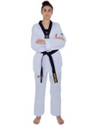 Resim Haşado Ultra Fighter Profesyonel Siyah Yaka Tekvando Elbise Beyaz 