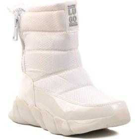 Resim Aspor Beyaz Rugan Kadın Kar Botu 