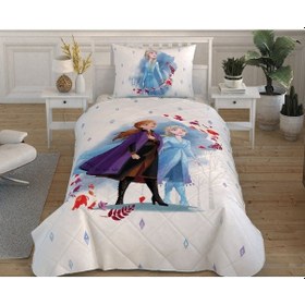 Resim Taç Disney Frozen 2 Friendship Tek Kişilik Yorgan Seti Lisanslı Çok Renkli 