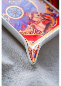 Resim Acar Whisper Dikdörtgen Sunum Tabağı - 22 Cm Renkli 