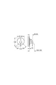 Resim Grohe Essence New Ankastre Duş Bataryası- Hard Graphite - 19285GL1 