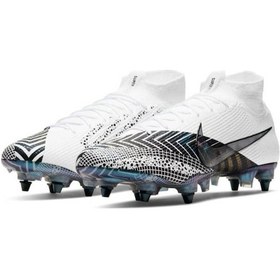 Resim Nıke Mercurial Superfly 7 Elite Mds Sg Pro Krampon Ck0013-110 Beyaz - Siyah | Orjinal 