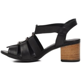 Resim Venüs 1857227y Kadın Deri Sandalet 1857227Y-R1534 Siyah 