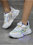 Resim Genel Markalar One Çocuk Unisex Ortopedik Snakers Işılklı(Lambalı)Spor Ayakkabı 