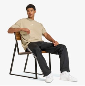 Resim Adidas All Szn Erkek Kahverengi Antrenman T-shirt Kc3187 Bej 