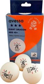 Resim Avessa Giant ITTF Onaylı Masa Tenis Pinpon Topu 40+PLUS 6'LI 
