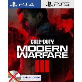 Resim Sony Call Of Duty Modern Warfare Iıı Ps4 Ps5 (Dijital Ürün) 