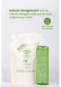 Resim Biberiye Saç Dökülmesi Karşıtı Bakım Şampuan Refill Paket 500 Ml 