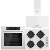 Resim Ferre Beyaz Ankastre Set (XE63CB CS206 D087) 