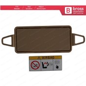 Resim Mercedes E W212 Cls W218 için Güneşlik Kapağı Bej 2128103710 N11.9600 