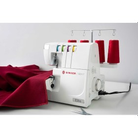 Resim Singer Elite SE017 4 İplik Overlok Makinesi Ev Tipi Dikiş Makinesi 