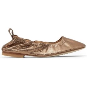 Resim Bueno Shoes Bakır Parlak Deri Kadın Düz Babet 30WA242231 30WA242231 
