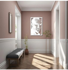 Resim Modern Metal Duvar Sanatı Atatürk Metal Duvar Tablosu Portre 