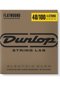 Resim Jim Dunlop Dbfs40100 Stainless Steel Flatwound Bas Gitar Teli 40-100 