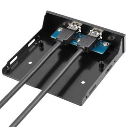 Resim Alfais 5028 3.5 inç 2 Port Usb 3.0 Dahili Floppy Disket Ön Panel Yuvası 