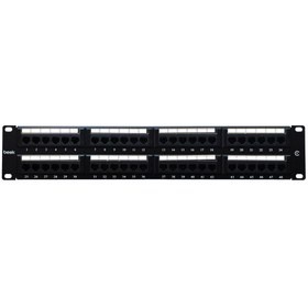 Resim Beek 48 Port Cat6 Utp Patch Panel, 8p8c, Altın Kontak, Lsa, 2u, Zırhsız/unshielded, Kablo Tutuculu b 