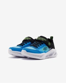 Resim Skechers Skechers Meteor-lights - Krendox Büyük Erkek Çocuk Siyah Işıklı Spor Ayakkabı 401495l Bkbl 