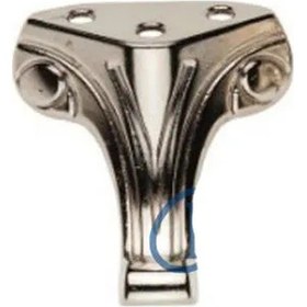 Resim Moda Ahşap Sandık Ayağı, Kutu Ayak 4,5 Cm - Nikel, 50 Adet Çok Renkli 