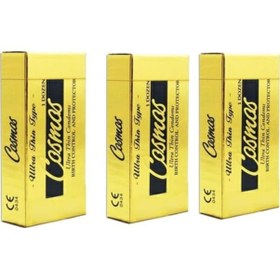 Resim Cosmos Ultra Thin Prezervatif 12'li x 3 
