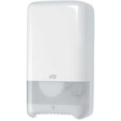 Resim Tork 557500 Çift Rulo Tuvalet Kağıdı Dispenseri Beyaz 