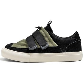 Resim Yeşil Trend Erkekler Rahat Ayakkabılar Kanvas Spor Ayakkabılar Üzerinde Kayma Erke Rahat Vulkanize Ayakkabı Erkek Sneaker 56404612 Yeşil 