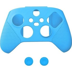 Resim Dobe Tyx-0626 Xbox Series X İçin Kaymaz Silikon Saplı Koruyucu Kapak Mavi 