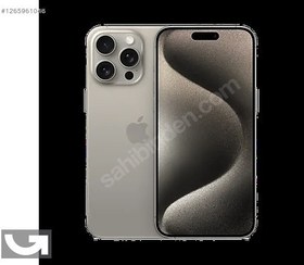 Resim Apple iPhone 15 Pro Max İkinci El TR | 256 GB | Natürel Titanyum 