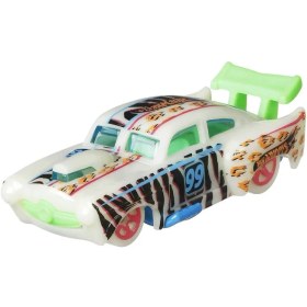 Resim Hot Wheels Monster Trucks Karanlıkta Parlayan Araçlar 10 cm Renkli Metal Set - Mattel 