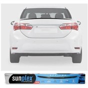 Resim Sunplex Toyota Corolla Bagaj Üstü Spoiler Piano Black 2013-2017 