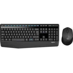 Resim Logitech MK345 Klavye Mouse Set Kablosuz Siyah 920-006514 
