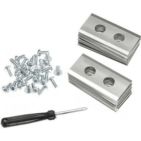 Resim Mufunye Worx Landroid Robot Çim Biçme Makinesi İçin Karbon Çelik Yer Değiştirme Bıçakları 30 Adet + 60 Vida + Tornavida - Dayanıklı Ve Kolay Kurulum 