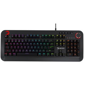 Resim Gamepower Starscream 60M RGB Mavi Switch 60 Milyon İngilizce Q USB Suya Dayanıklı Optik Mekanik Gaming Klavye 