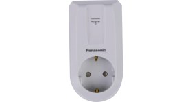 Resim Panasonic Tekli Akım Korumalı 1080JUL Emniyet Kepenkli Çocuk Korumalı Priz 