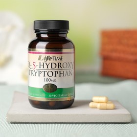 Resim Life Time Q-5-Hydroxy Tryptophan 100 mg 30 Vejetaryen Kapsül 