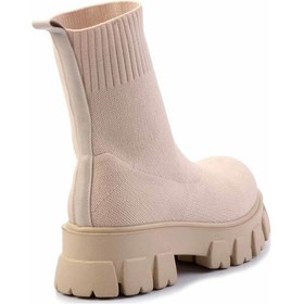 Resim Bej Kadın Bot & Bootie K02703202082 Bej 