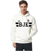 Resim Umro Beşiktaş Kapüşonlu Erkek Beyaz Başketbol Sweatshirt 2024/25 BEYAZ Beyaz 