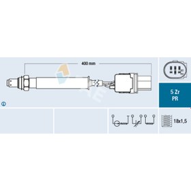 Resim OKSIJEN SENSORU BMW N57 E90-F10 F11-F01 F02 F03 F04 MINI N47 R60 R61 