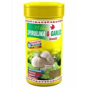 Resim AHM Spirulina ve Garlic Granulat Balık Yemi 250 ML 