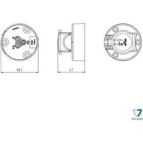 Resim 3 Lü Römork Soketi 6-24 Volt 16 Amper 